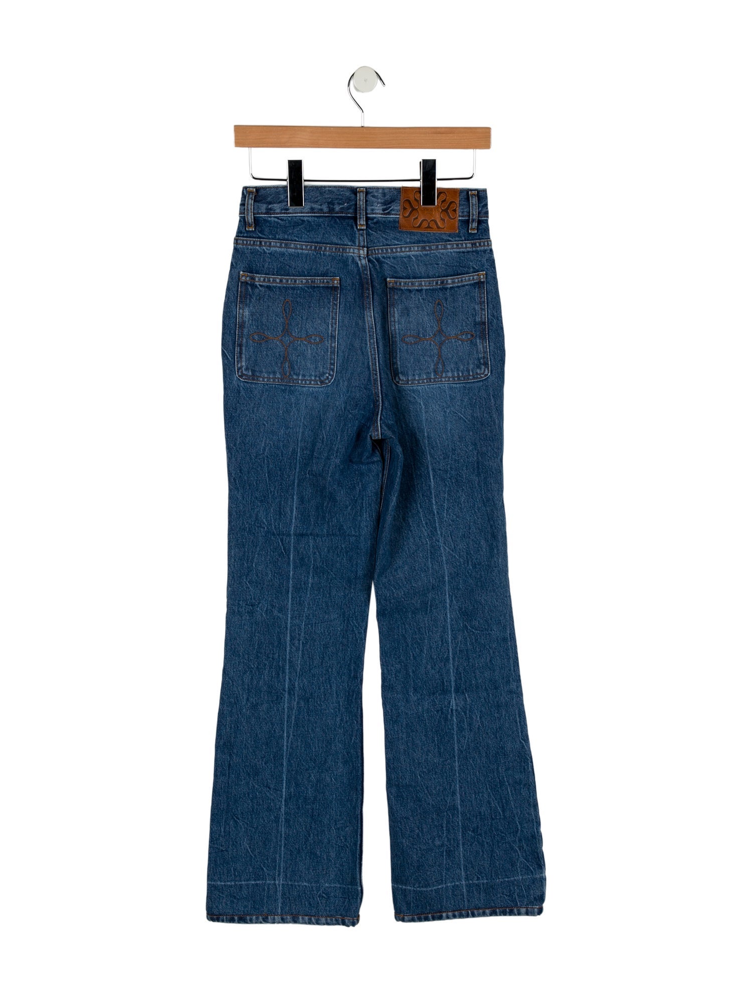 Sandro Mid-Rise Wide Leg Jeans