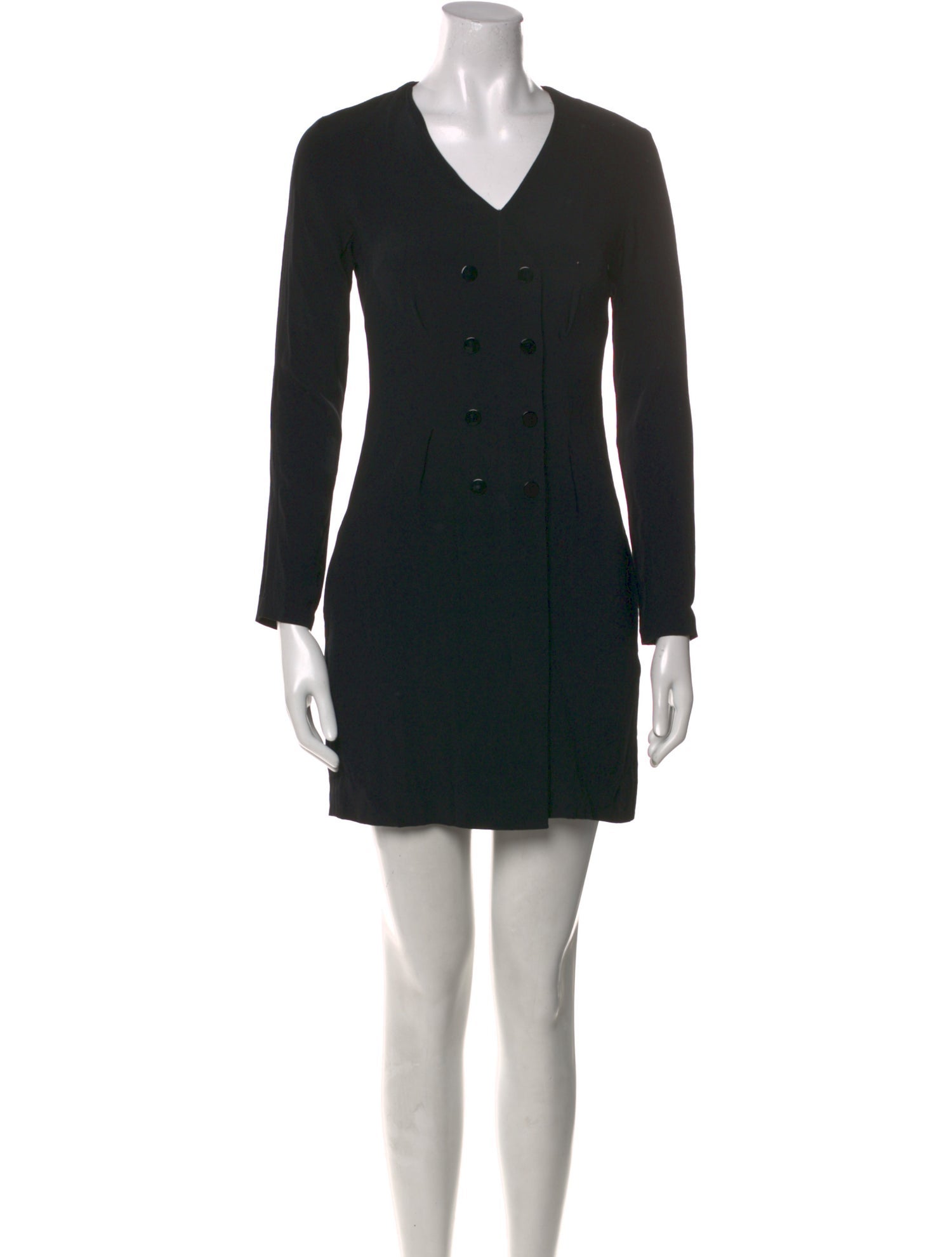 Sandro V-Neck Mini Dress