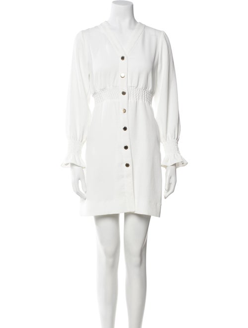 Sandro V-Neck Mini Dress