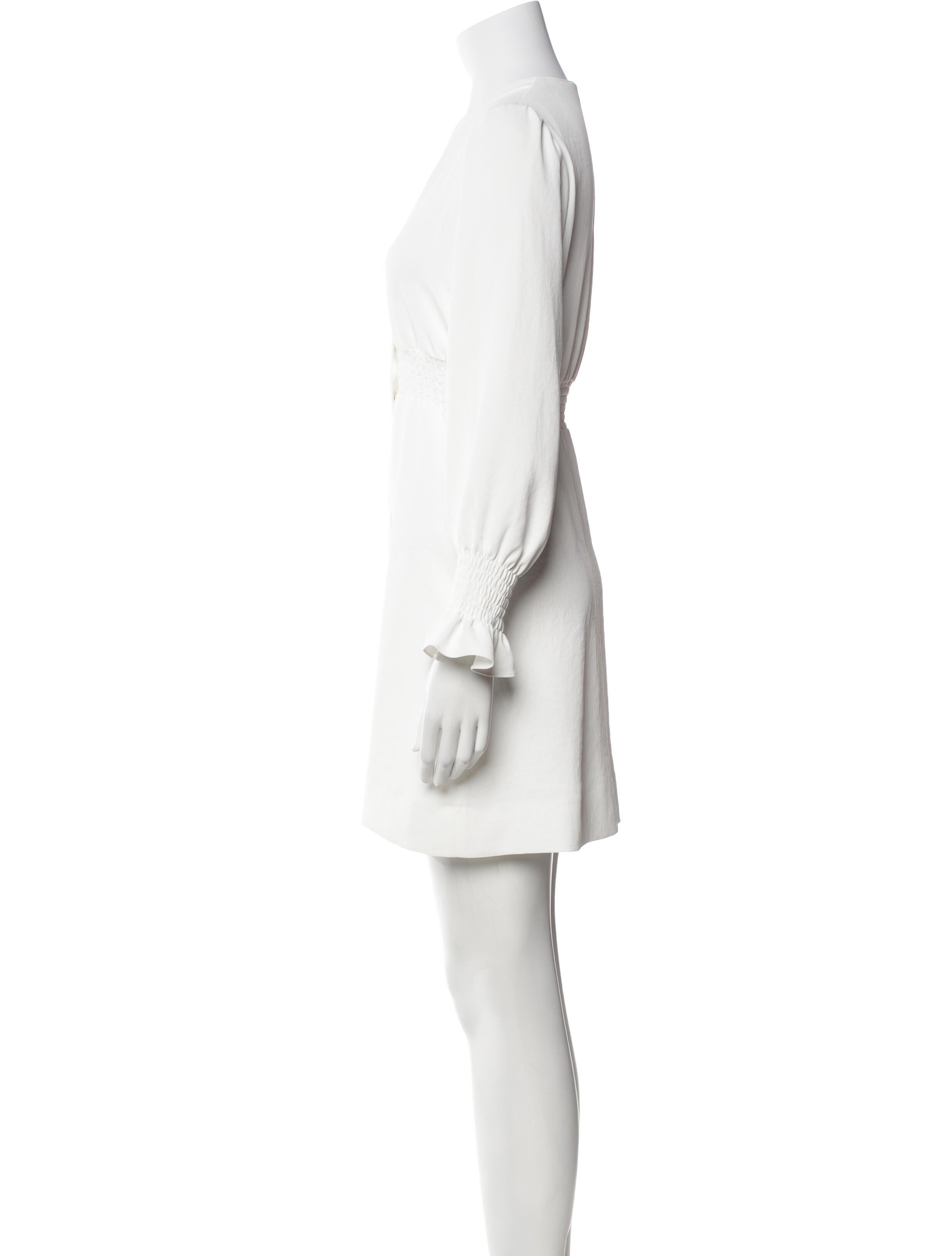 Sandro V-Neck Mini Dress