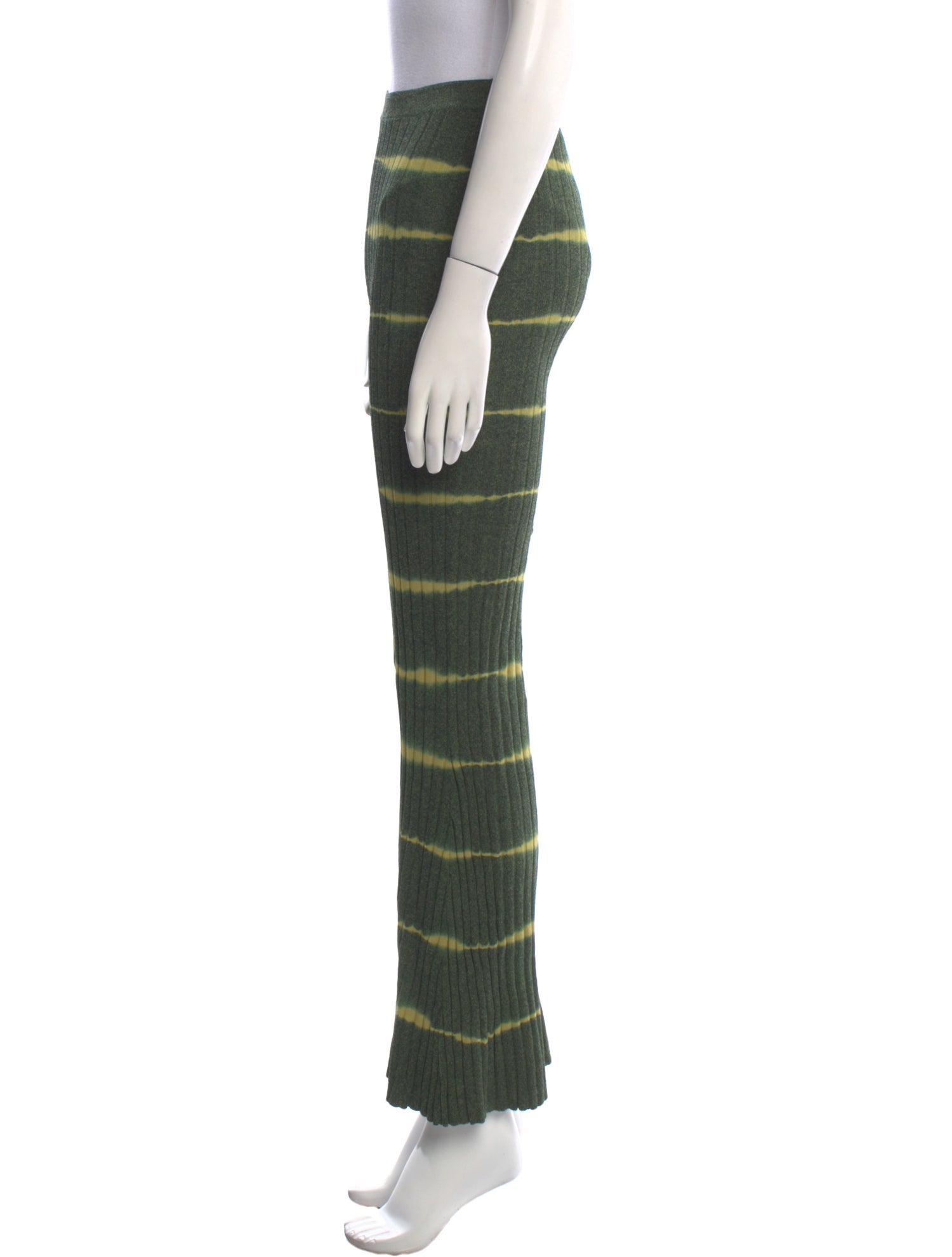 Sandro Striped Wide Leg Pants