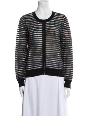 Sandro Printed Crew Neck Sweatshirt