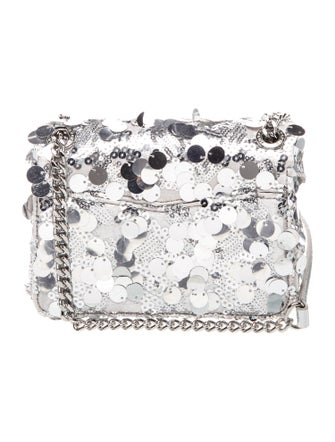 Sandro Sequins Crossbody Bag