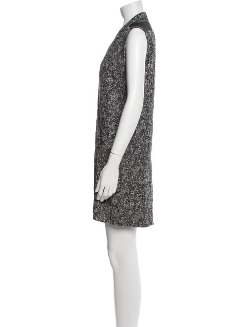 Sandro Printed Mini Dress