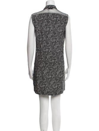Sandro Printed Mini Dress