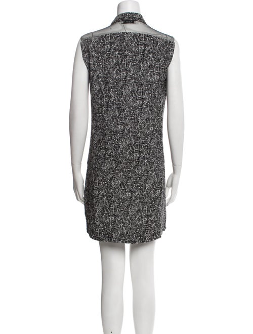 Sandro Printed Mini Dress