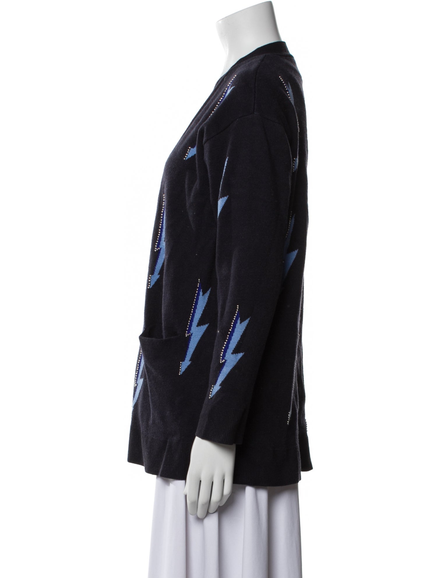 Sandro Graphic Print Evening Jacket