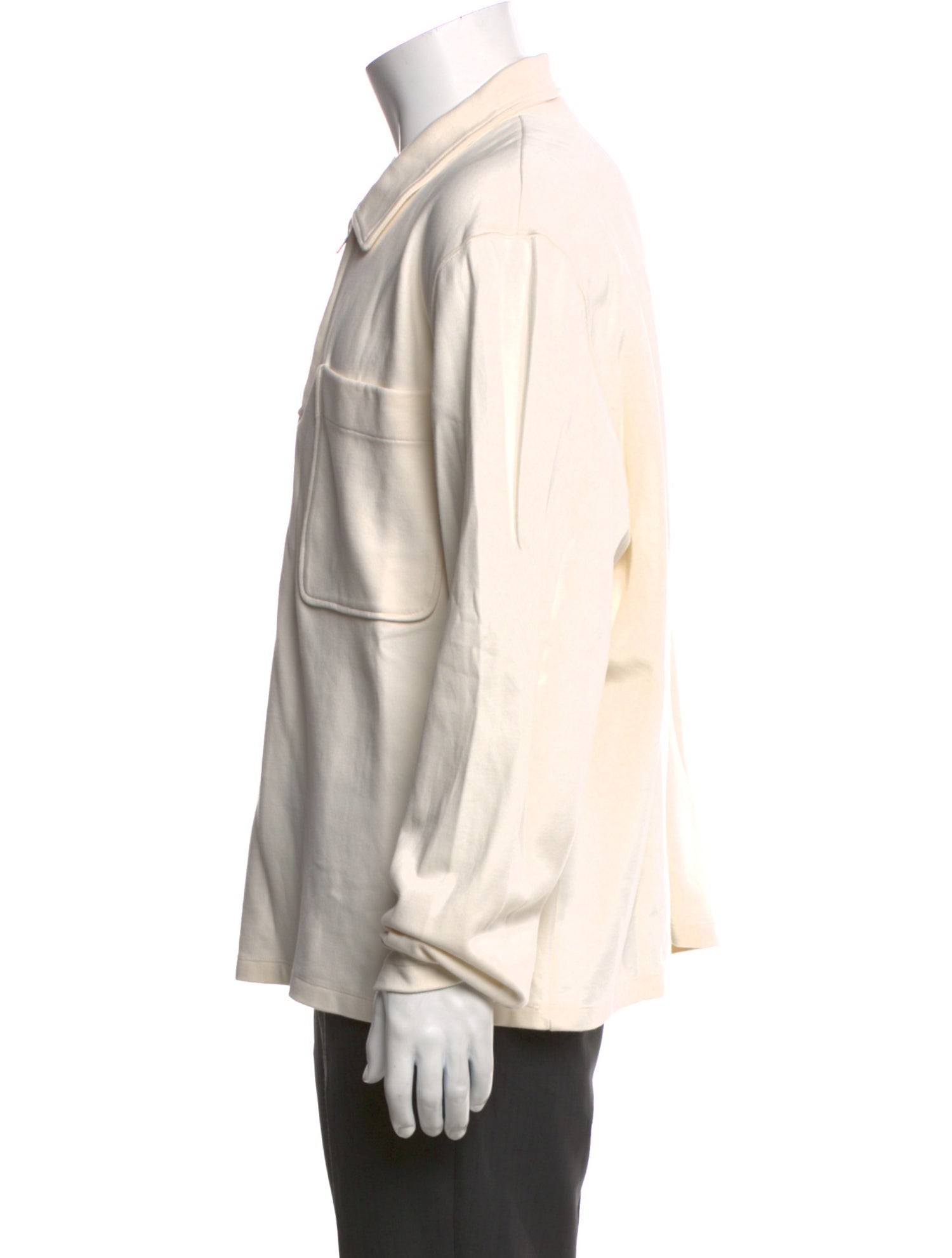 Sandro Mock Neck Long Sleeve Polo Sweater