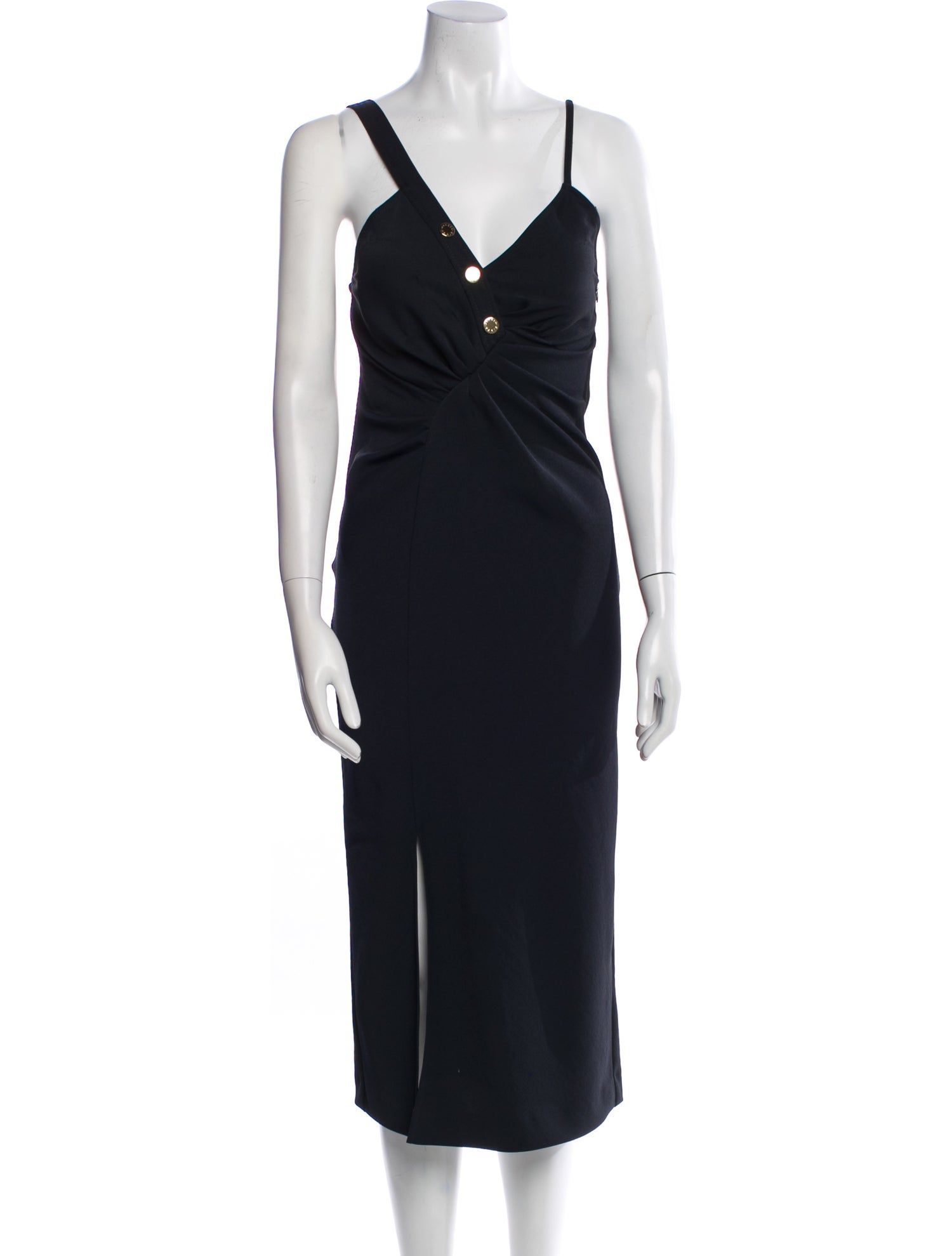 Sandro V-Neck Long Dress