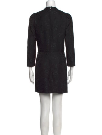 Sandro V-Neck Mini Dress