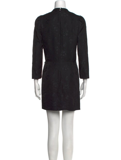 Sandro V-Neck Mini Dress