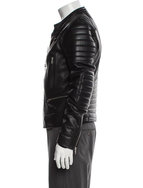 Sandro Calfskin Moto Jacket