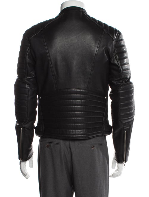 Sandro Calfskin Moto Jacket