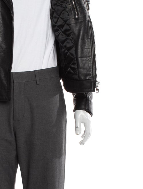 Sandro Calfskin Moto Jacket