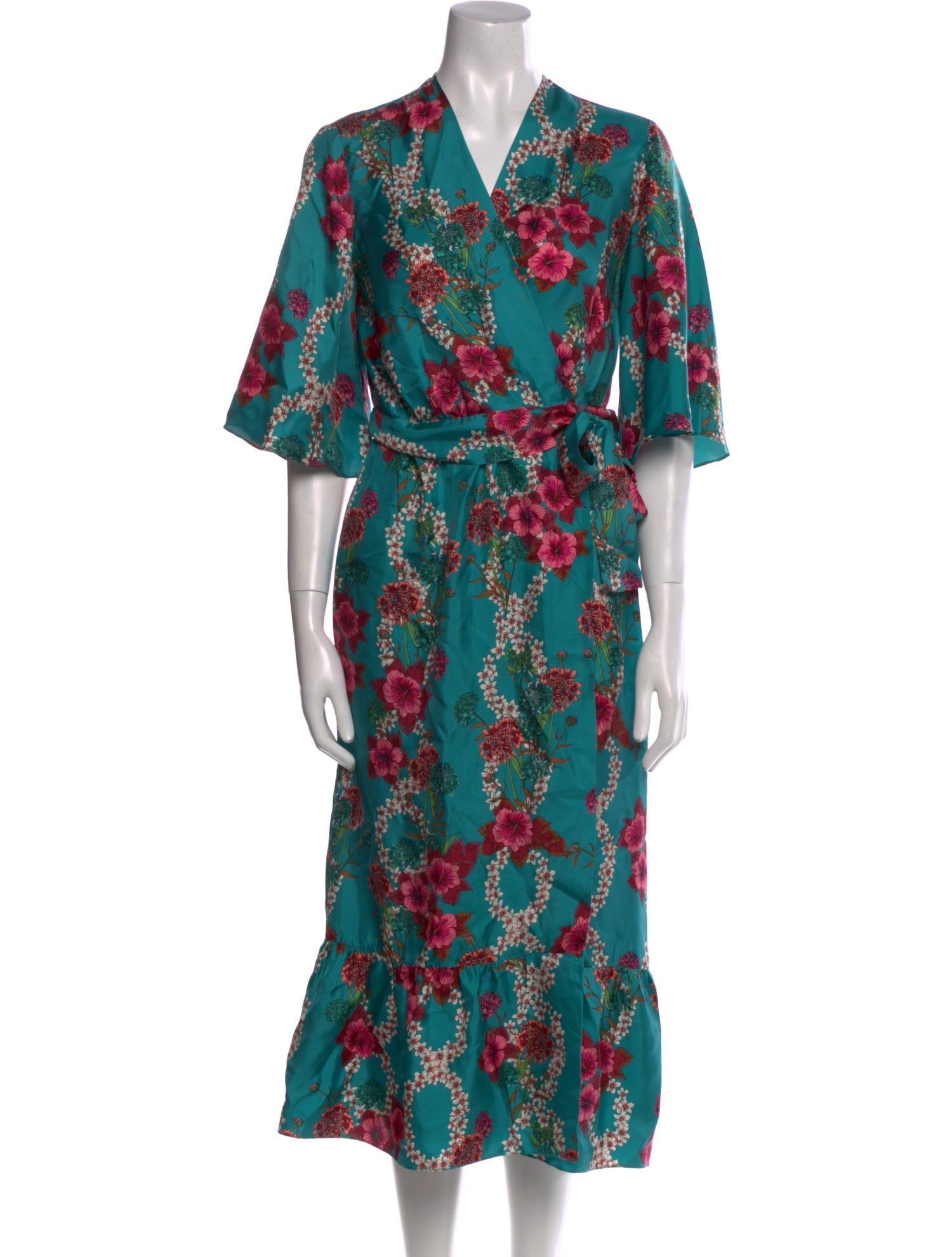 Sandro Silk Midi Length Dress