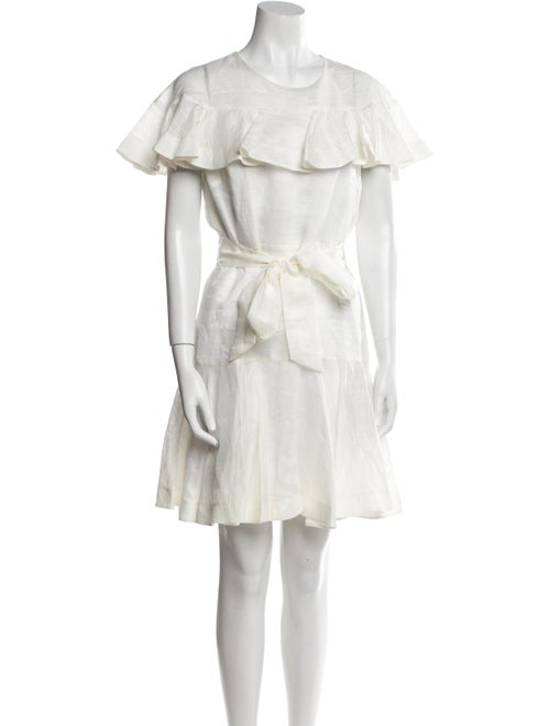 Sandro Linen Mini Dress