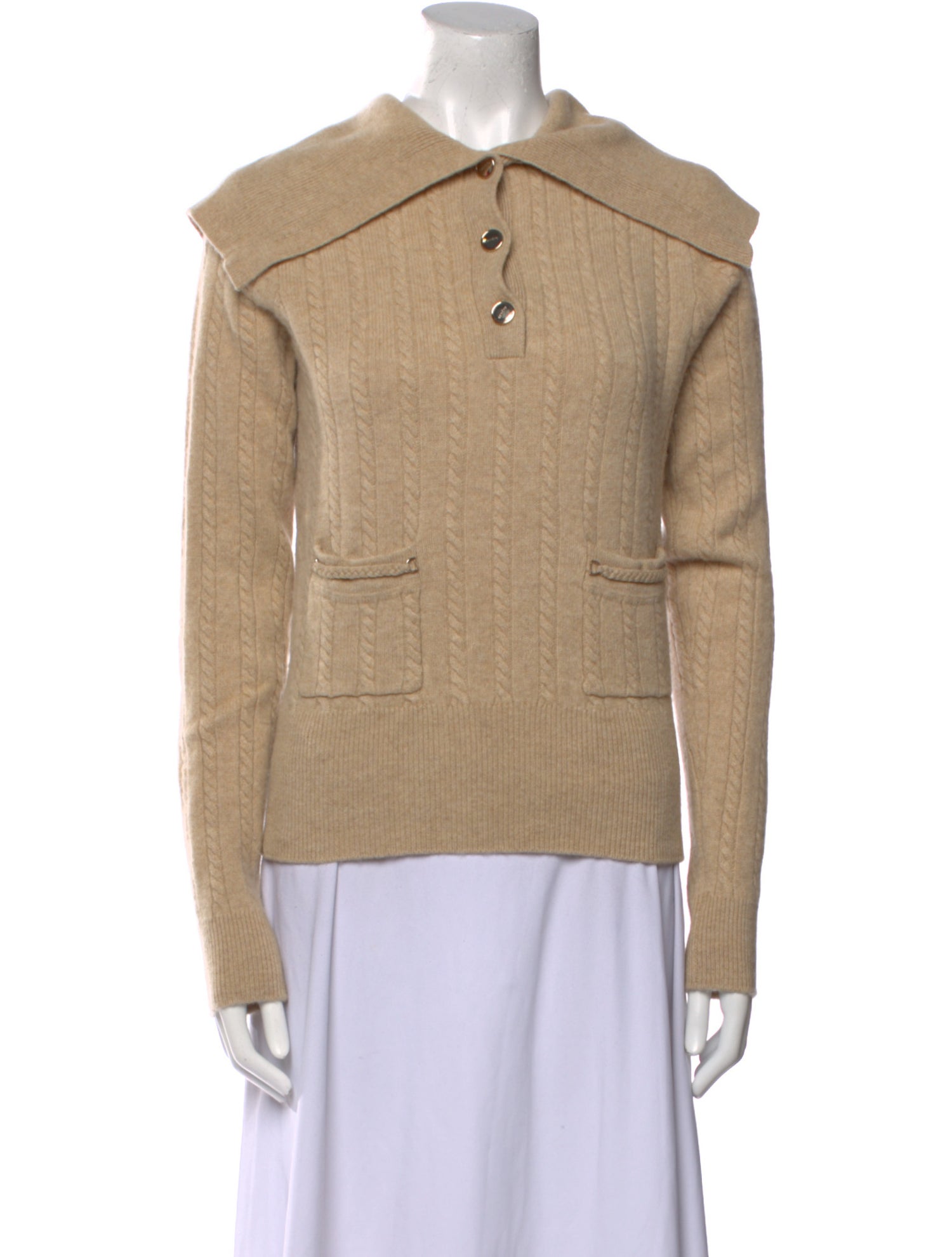 Sandro Wool Crew Neck Sweater