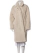 Sandro Faux Fur Faux Fur Coat