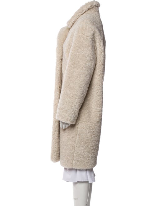 Sandro Faux Fur Faux Fur Coat
