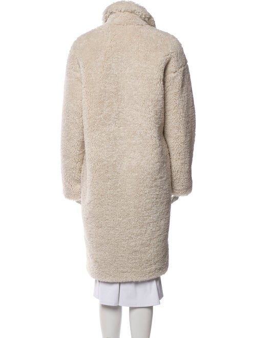 Sandro Faux Fur Faux Fur Coat