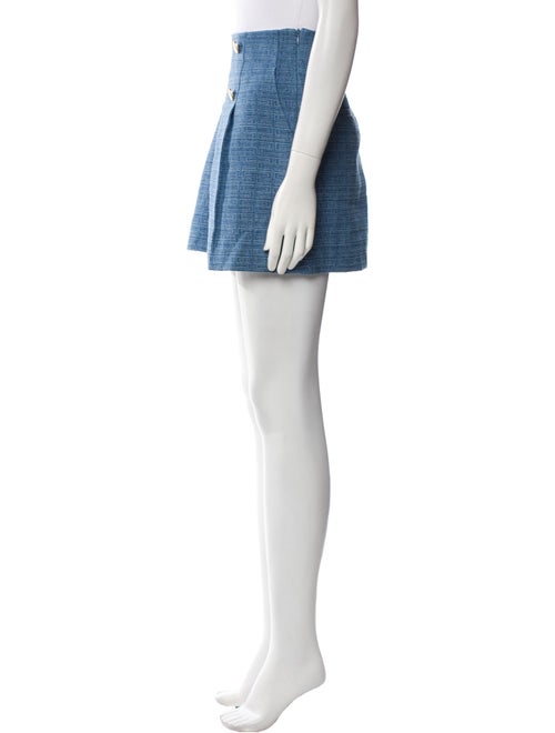 Sandro Printed Mini Shorts