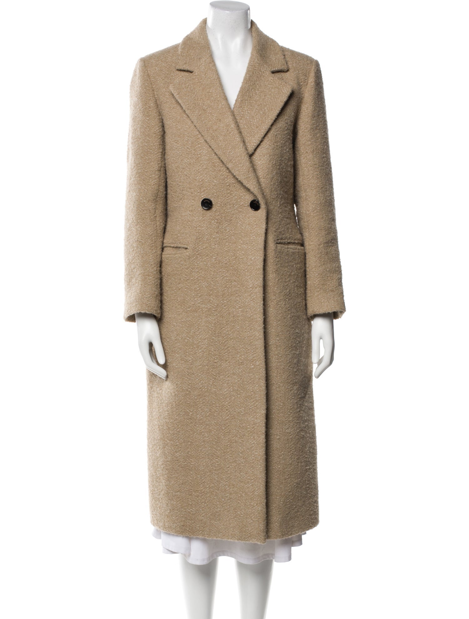 Sandro Tweed Pattern Coat