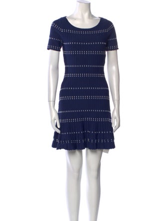 Sandro Striped Mini Dress