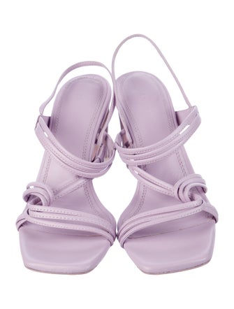 Sandro Leather Slides