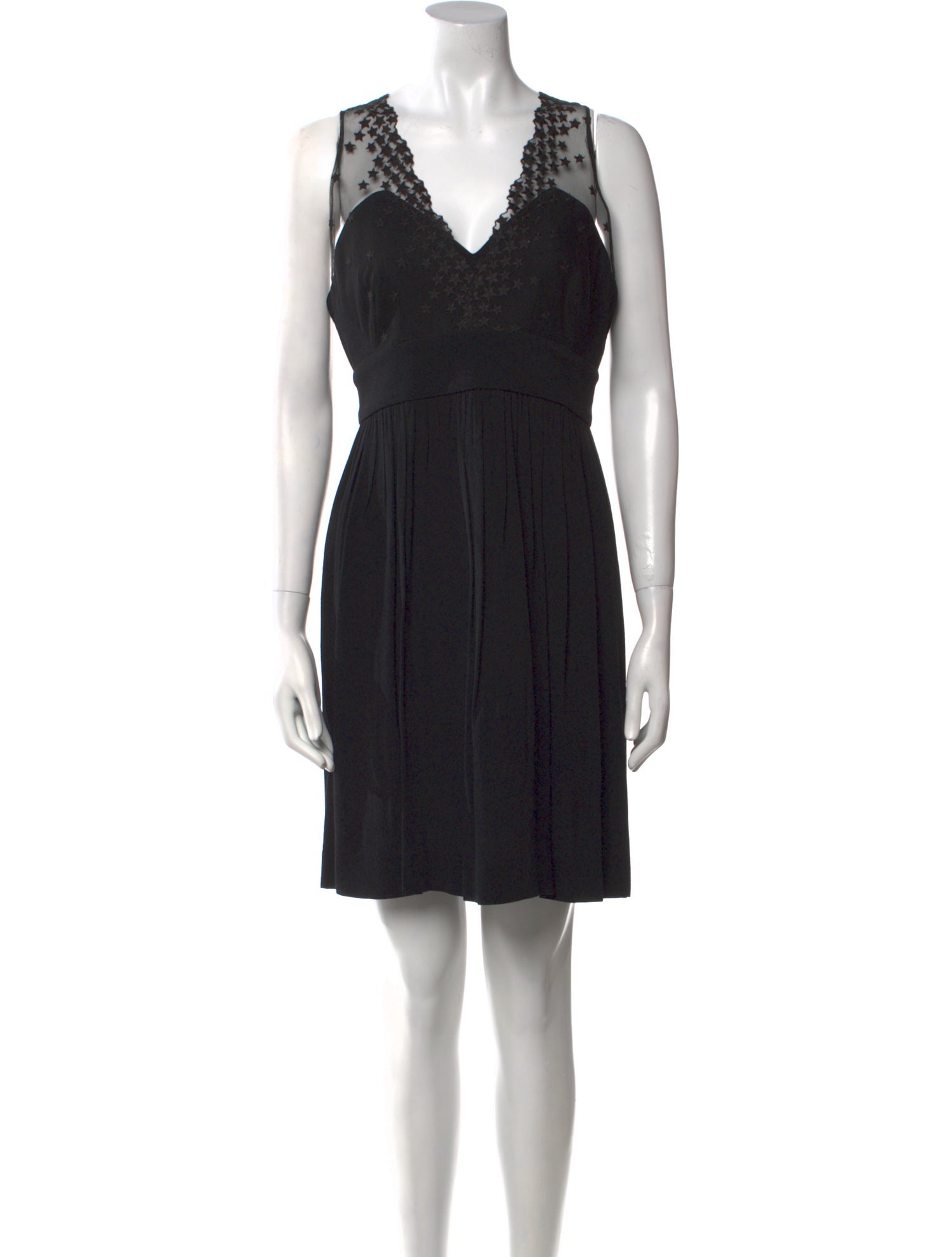 Sandro V-Neck Mini Dress w/ Tags