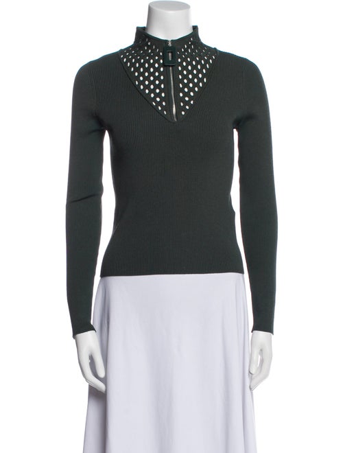 Sandro Mock Neck Sweater