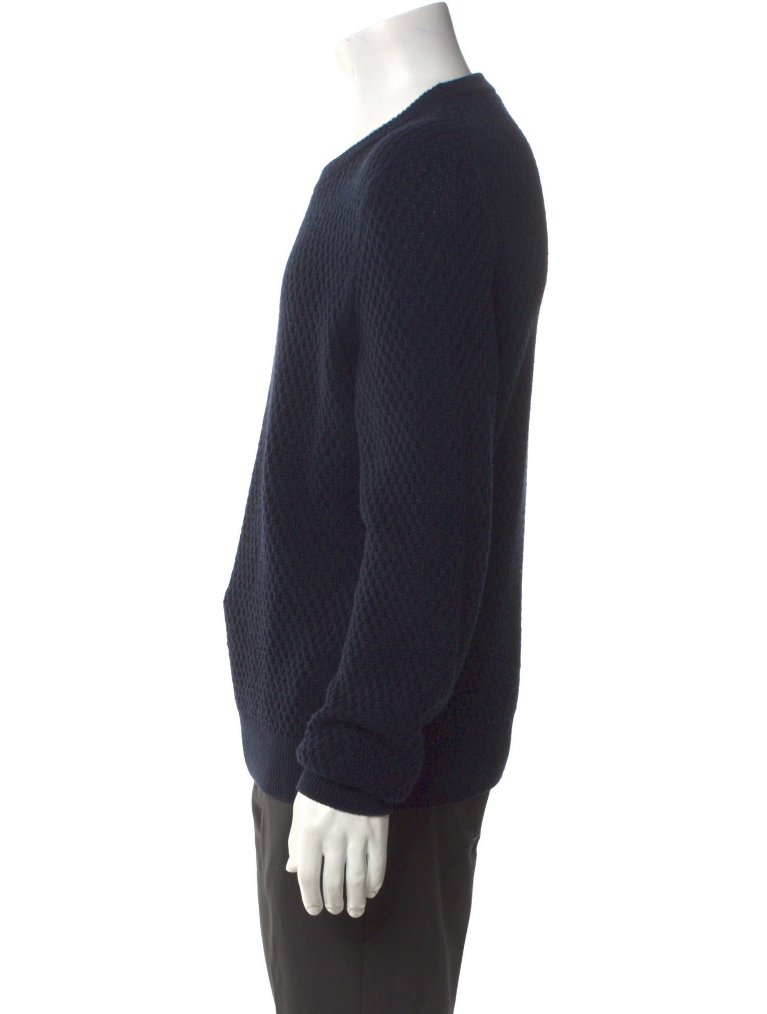 Sandro Virgin Wool Crew Neck Pullover