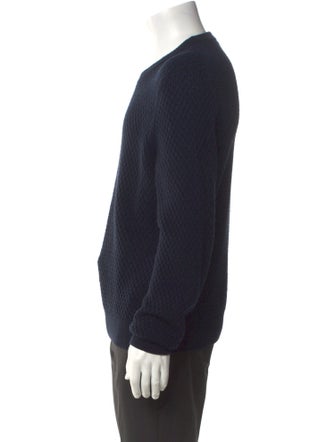 Sandro Virgin Wool Crew Neck Pullover