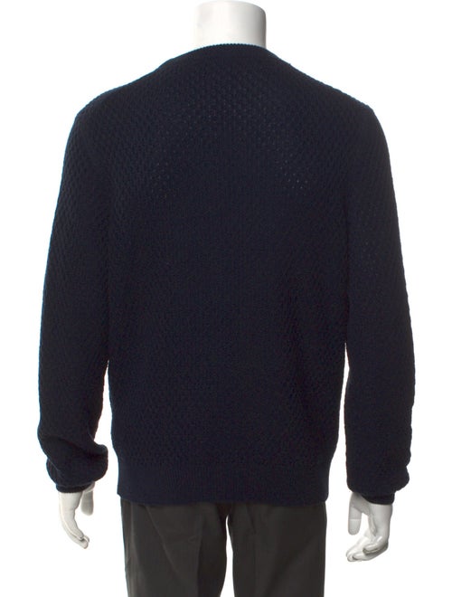 Sandro Virgin Wool Crew Neck Pullover