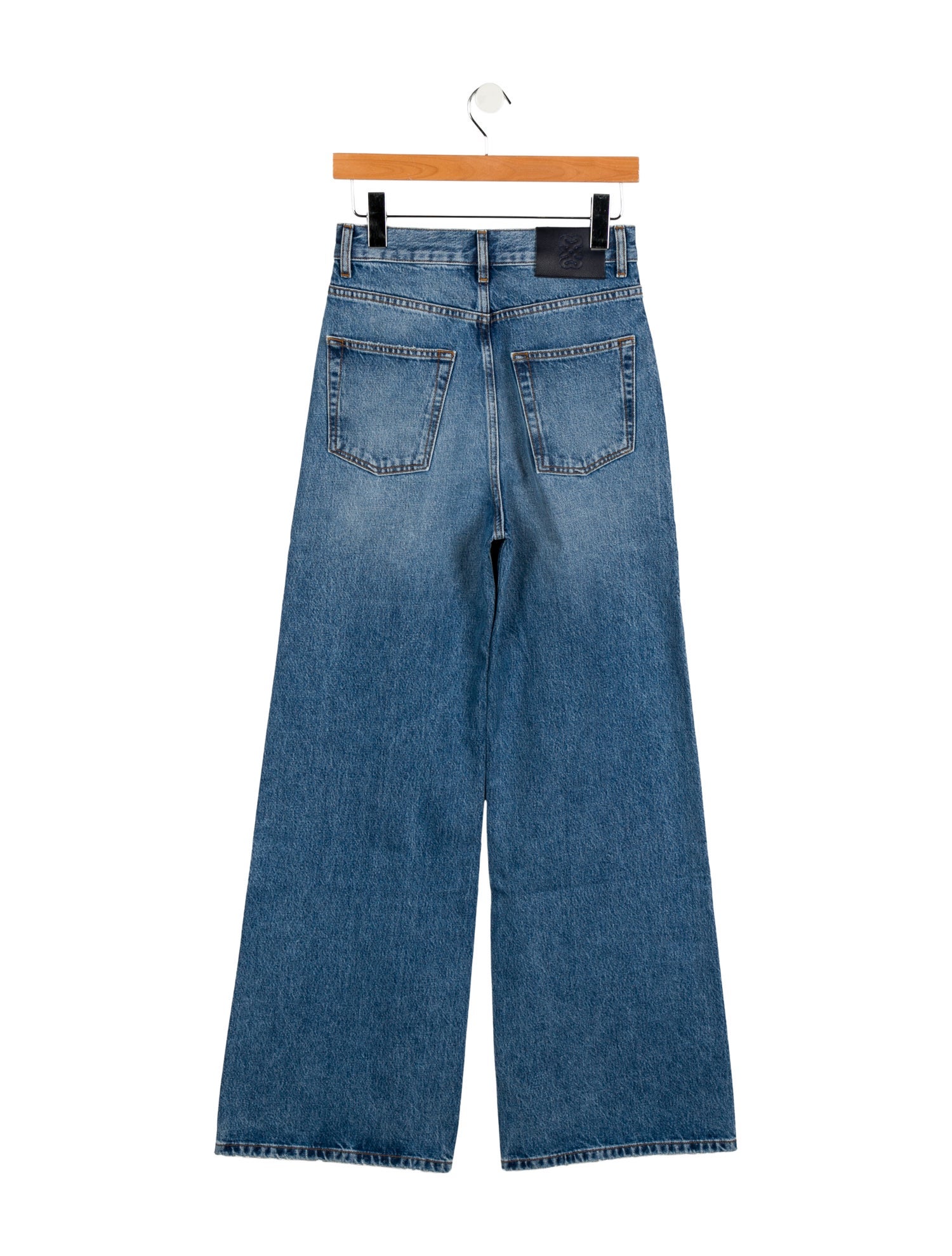 Sandro High-Rise Wide Leg Jeans