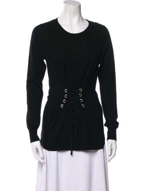 Sandro Wool Scoop Neck Sweater