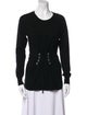 Sandro Wool Scoop Neck Sweater