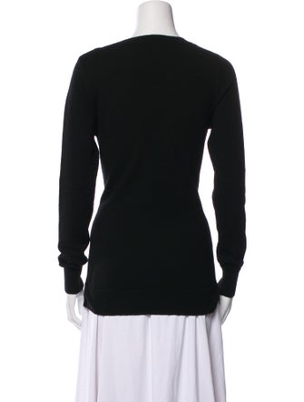 Sandro Wool Scoop Neck Sweater