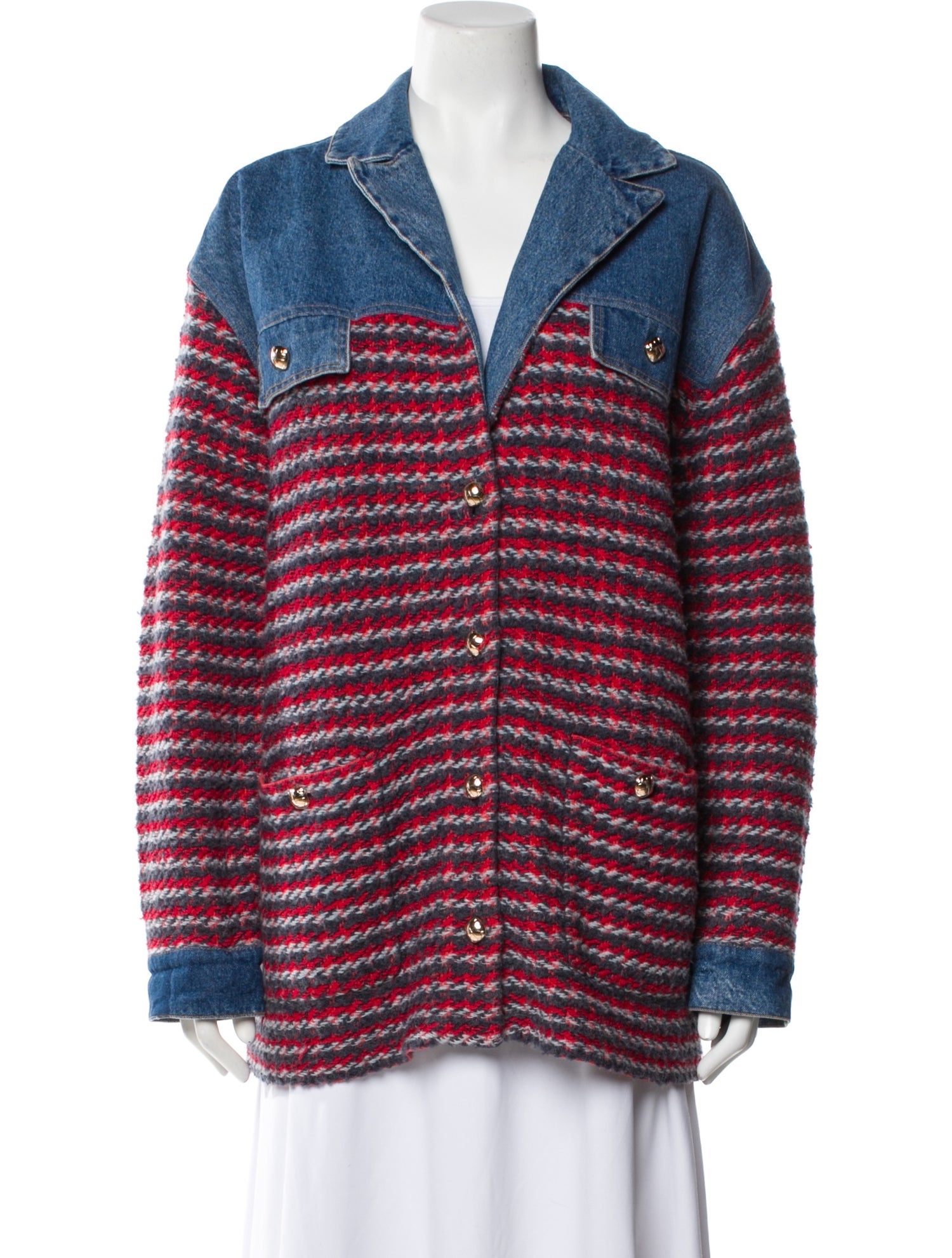 Sandro Fancy Striped Jacket