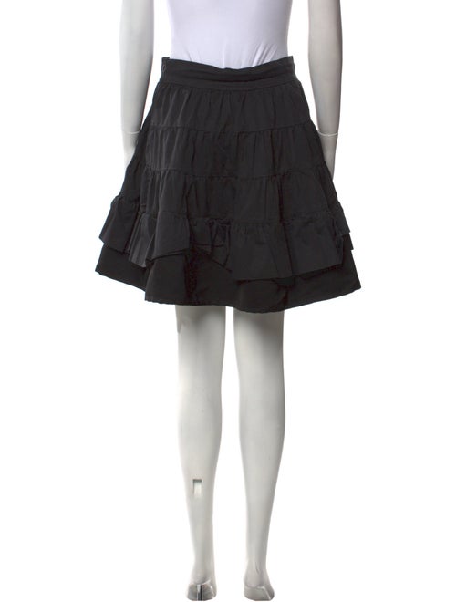 Sandro Pleated Accents Mini Skirt