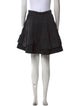 Sandro Pleated Accents Mini Skirt