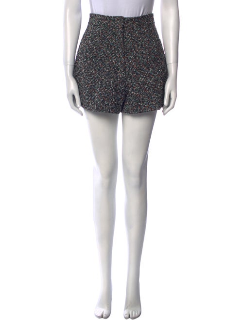 Sandro Printed Mini Shorts