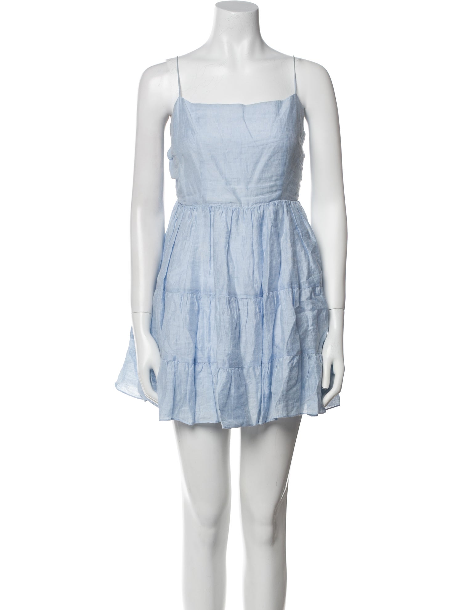 Sandro Linen Mini Dress
