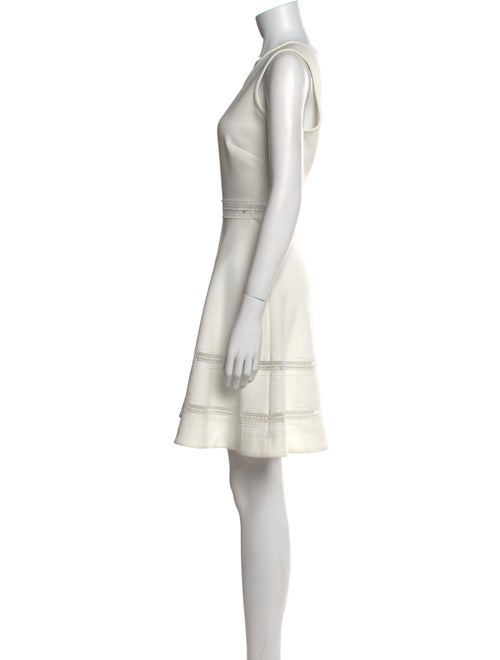 Sandro Scoop Neck Mini Dress