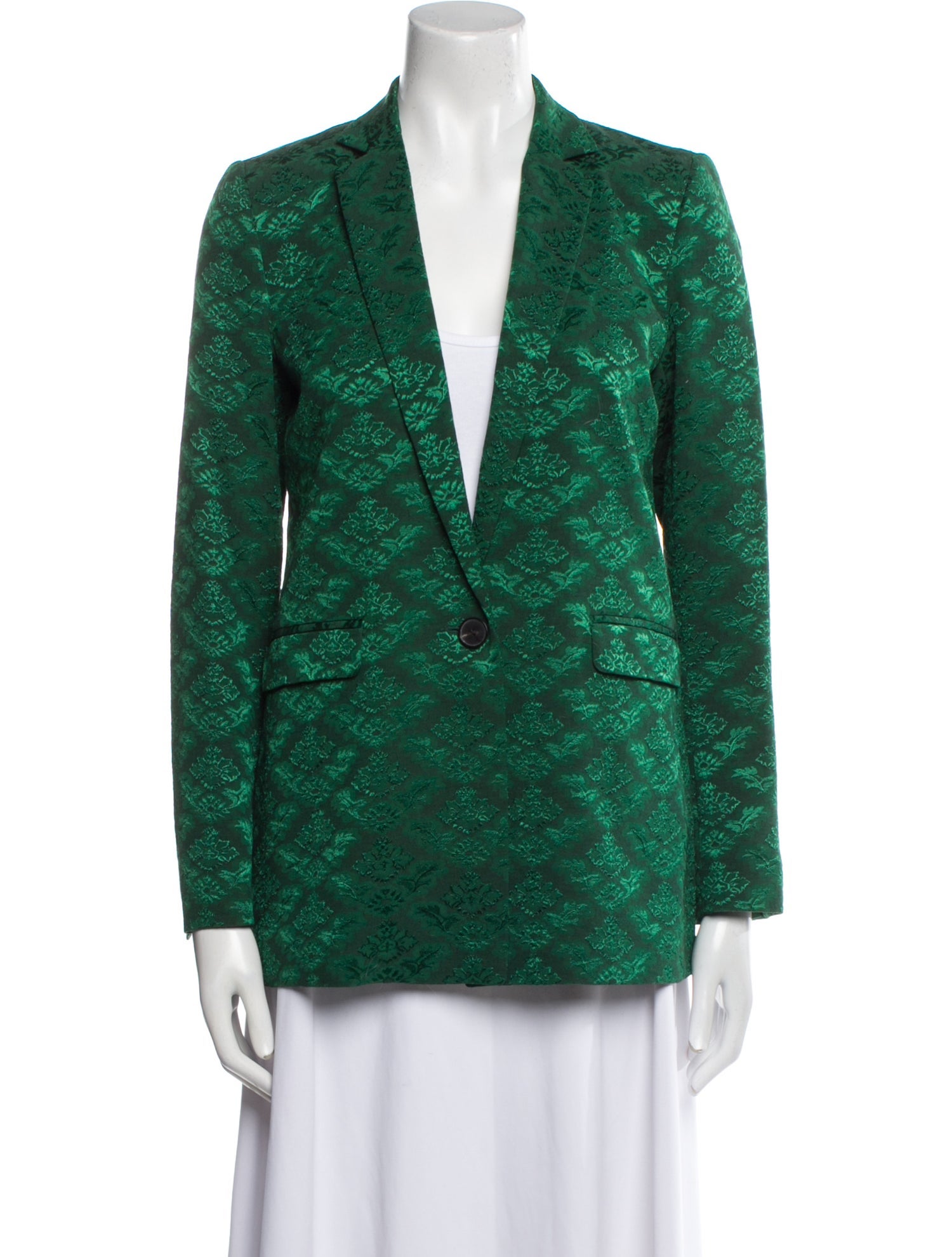 Sandro Printed Blazer