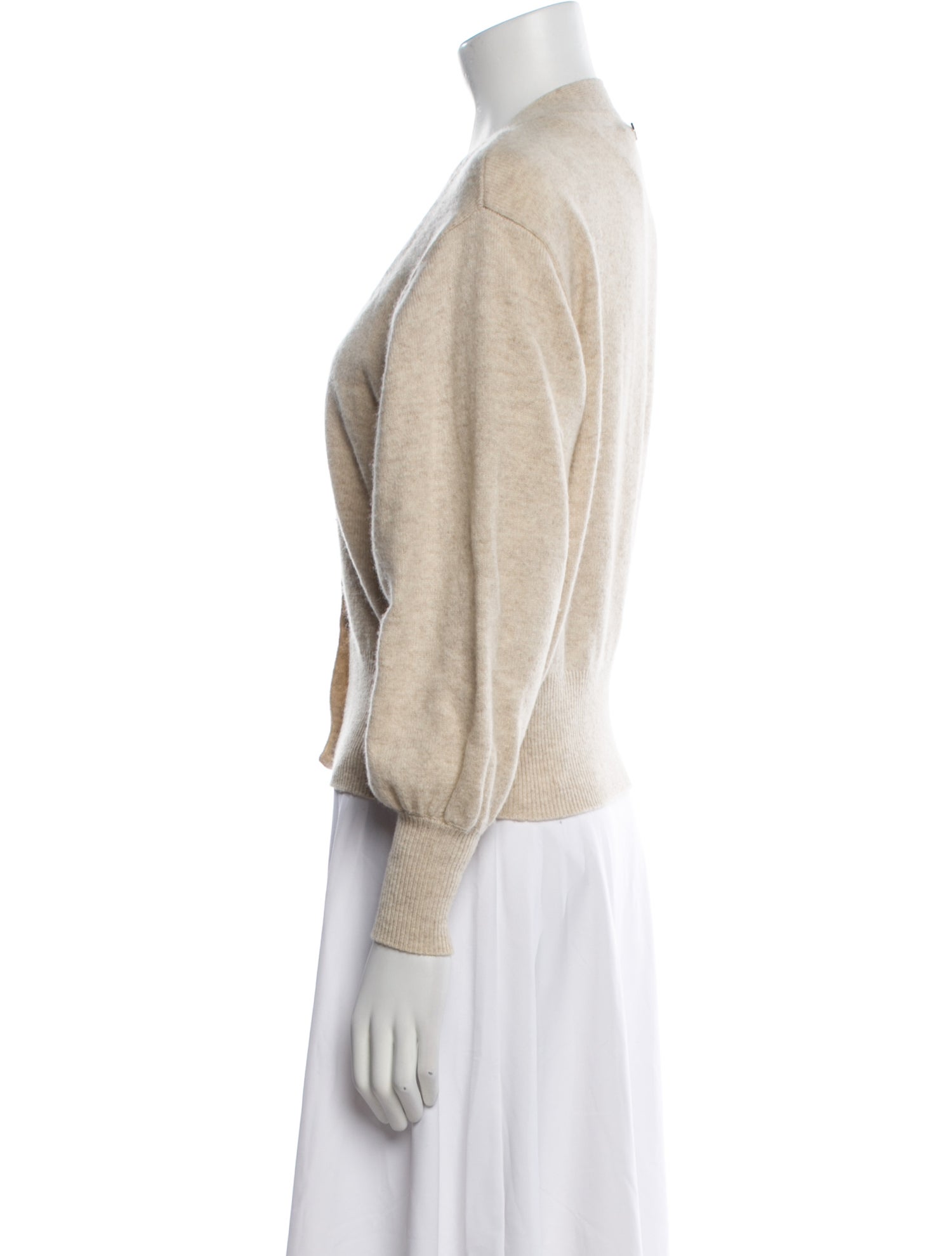 Sandro Wool V-Neck Sweater