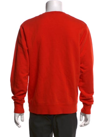 Sandro Graphic Print Crew Neck Sweatshirt