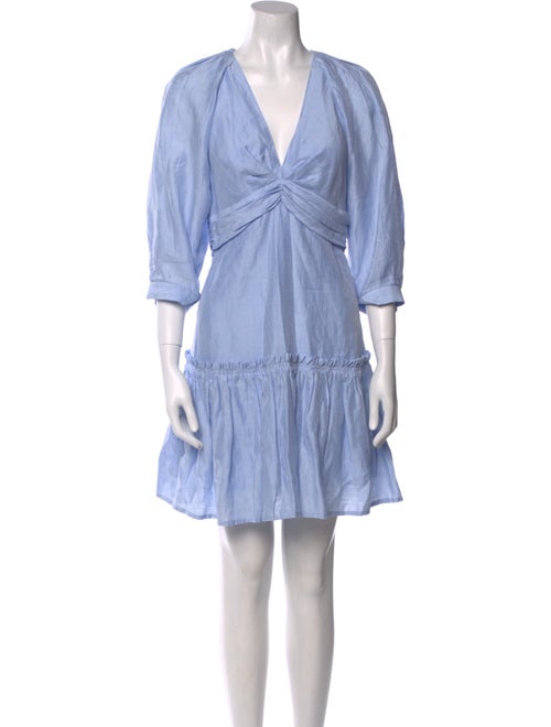 Sandro Linen Mini Dress