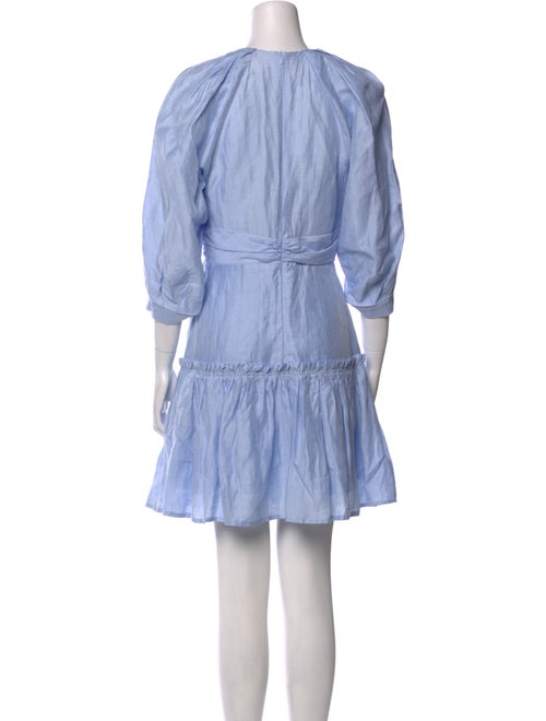 Sandro Linen Mini Dress