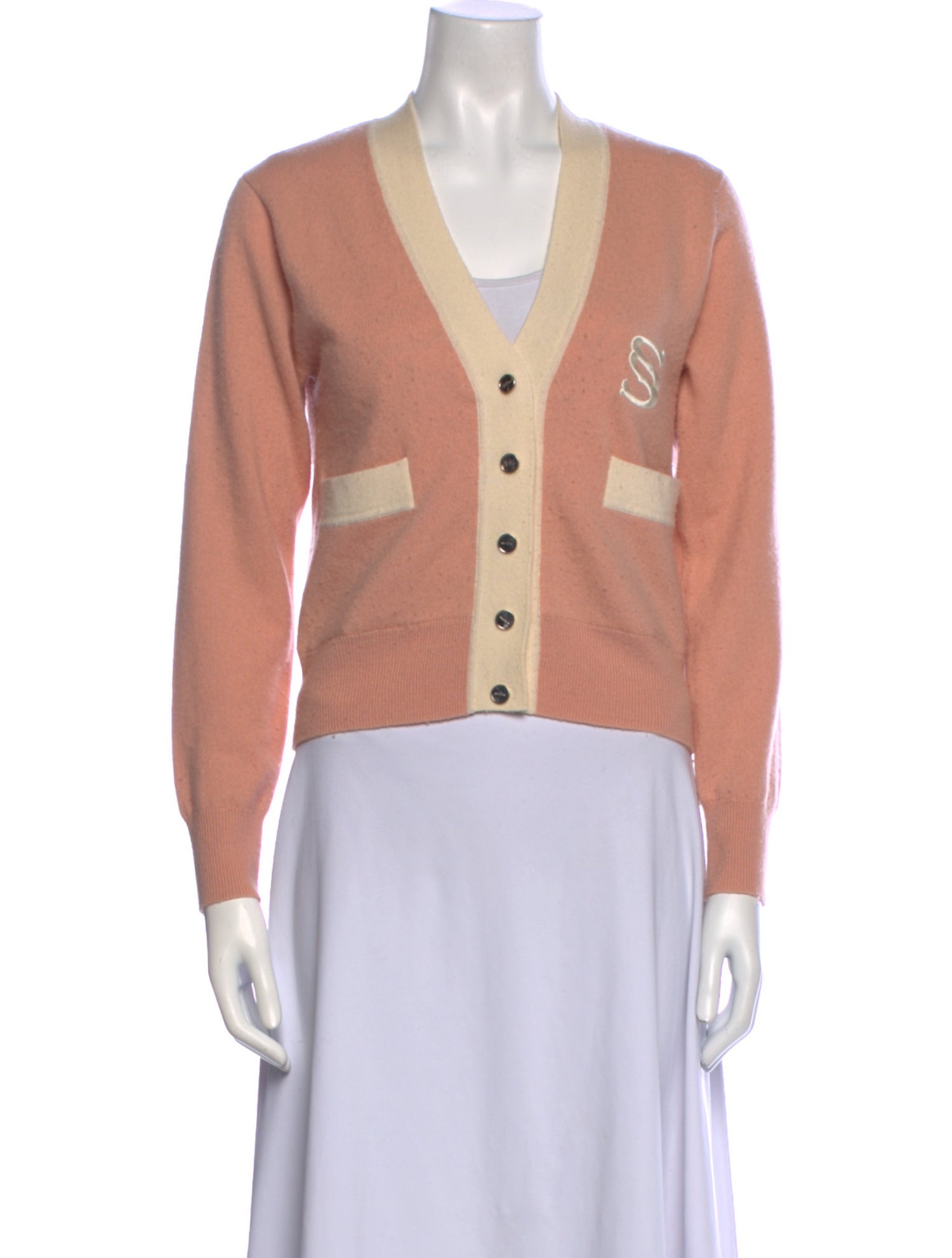 Sandro Wool V-Neck Sweater