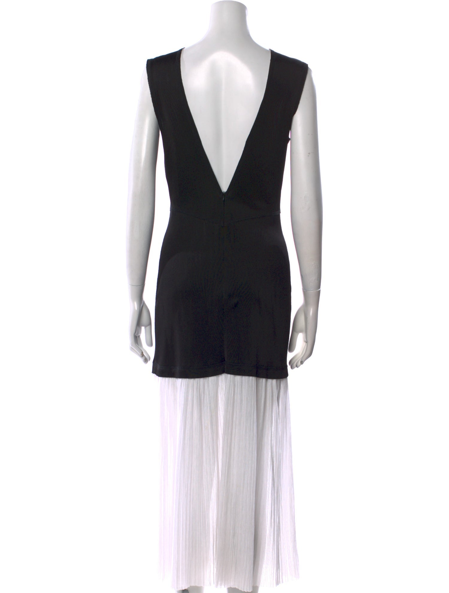 Sandro Crew Neck Long Dress